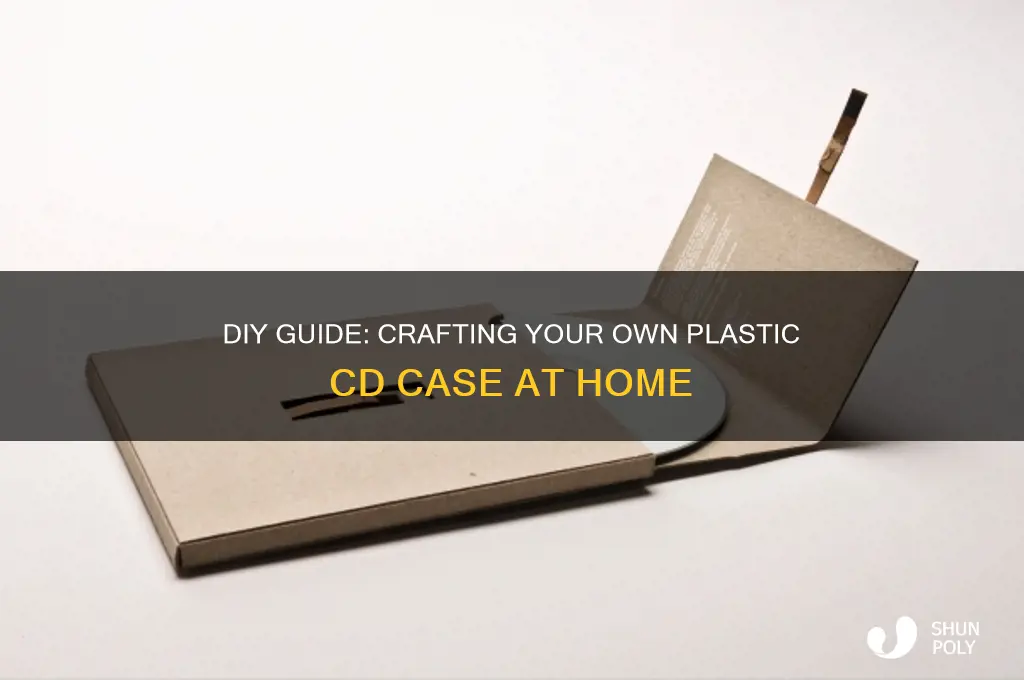 how to make a plastic cd case