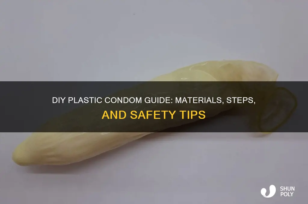 how to make a plastic condom