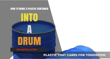Transforming Plastic Containers: DIY Drums