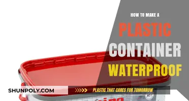 Waterproofing Plastic Containers: Easy and Effective Methods