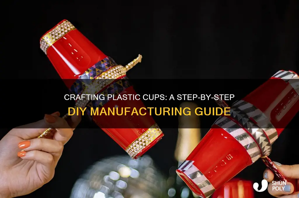 how to make a plastic cup