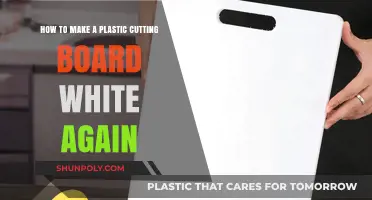 Restore Your Plastic Cutting Board: Simple Tips for a Bright White Finish