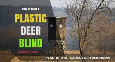 DIY Plastic Deer Blind: Crafting a Stealthy Hunting Hideout