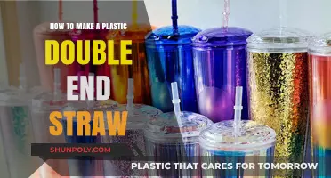 DIY Plastic Double-Ended Straw: Simple Crafting Guide for Beginners