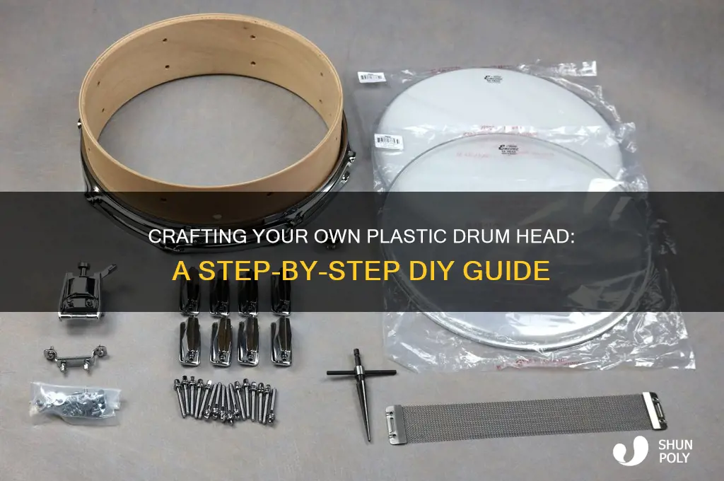 how to make a plastic drum head