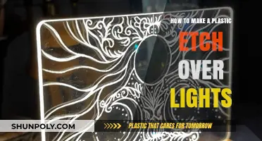 DIY Plastic Etching: Enhance Your Lights with a Custom Design