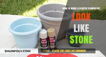 Transform Plastic Pots into Stone-Like Planters with Easy DIY Techniques