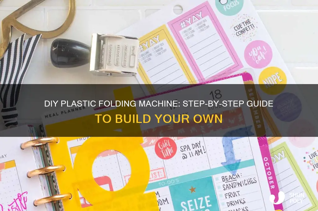 how to make a plastic folding machine