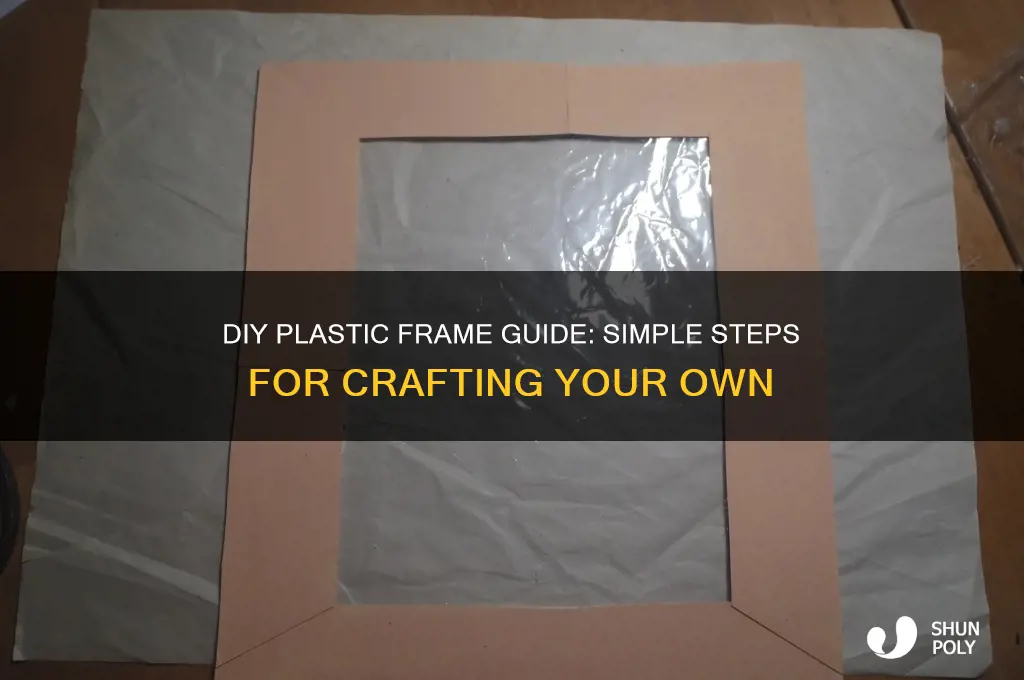 how to make a plastic frame