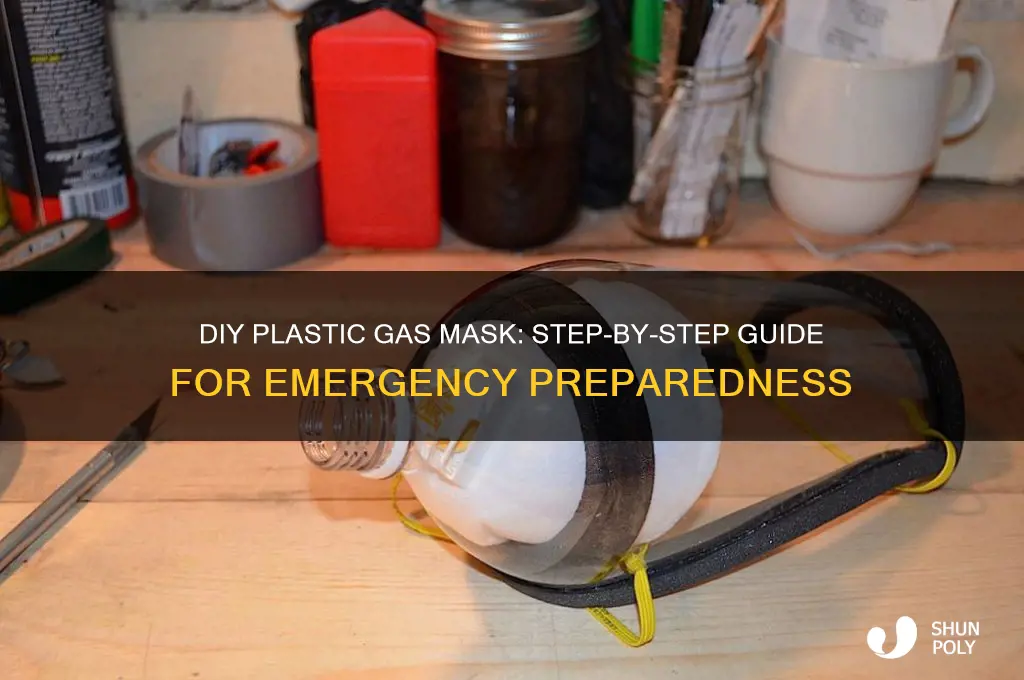 how to make a plastic gas mask