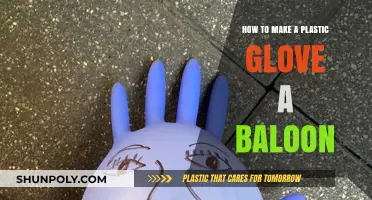 Creative DIY: Transforming a Plastic Glove into a Fun Balloon