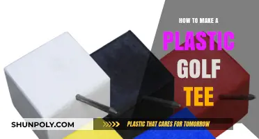 DIY Plastic Golf Tee: Simple Steps for Crafting Your Own