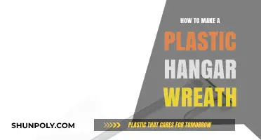 Crafting a Stunning Plastic Hanger Wreath: DIY Guide