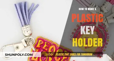 DIY Plastic Key Holder: Simple Steps for Organized Keys