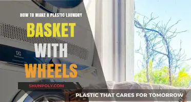 DIY Mobile Laundry Basket: Crafting a Wheeled Plastic Solution