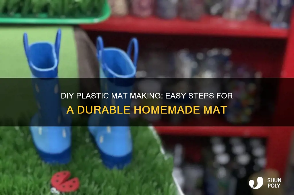how to make a plastic mat