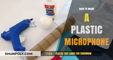 DIY Plastic Microphone: Easy Steps to Craft Your Own Sound Tool