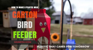 Craft a DIY Plastic Milk Carton Bird Feeder Easily