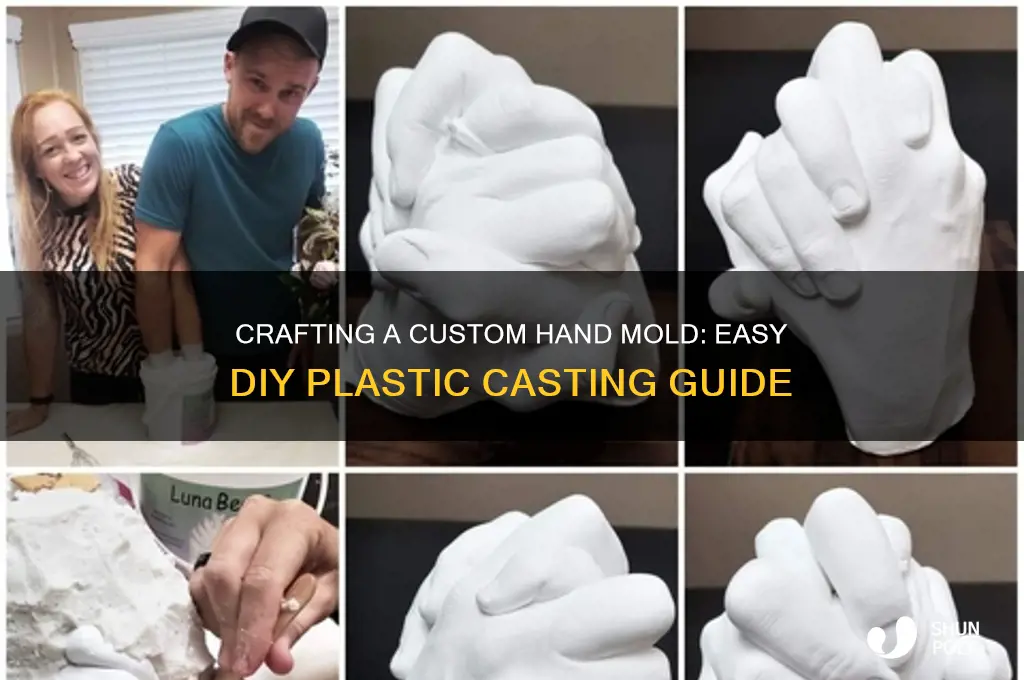 how to make a plastic mold of your hand