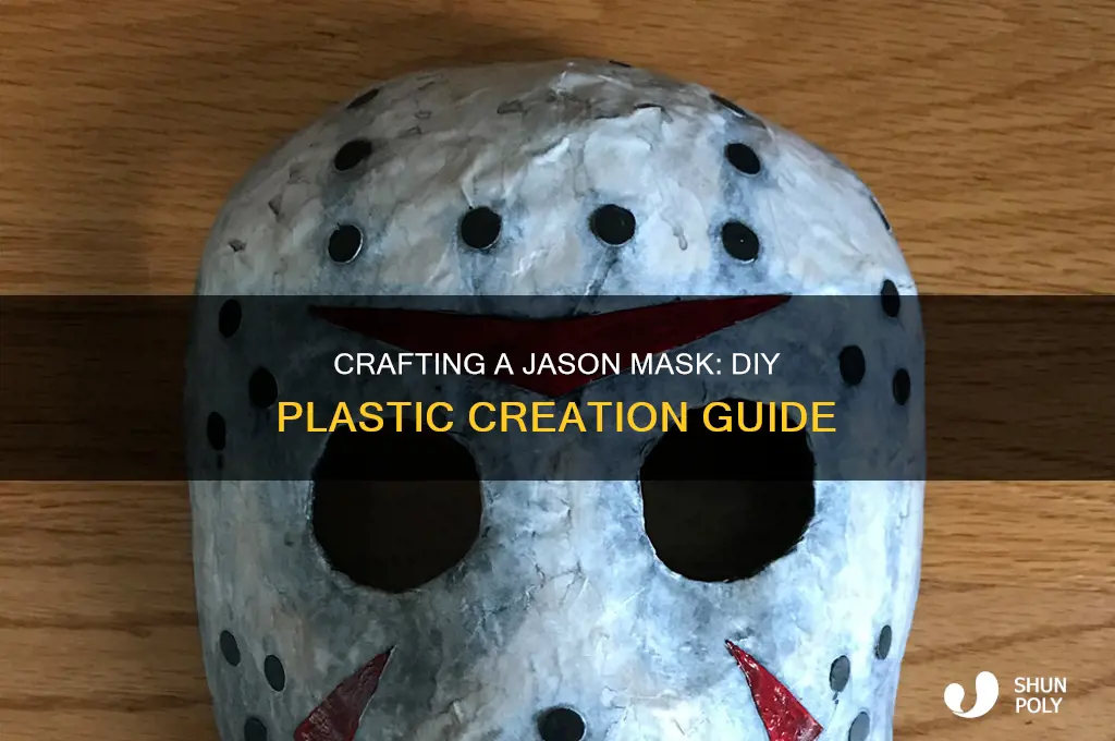 how to make a plastic of jason mask