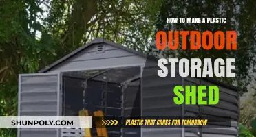 DIY Guide: Building a Durable Plastic Outdoor Storage Shed