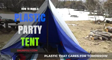 DIY Plastic Party Tent: Easy Steps for a Fun Outdoor Setup