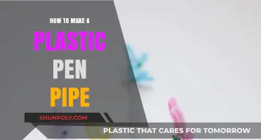 DIY Plastic Pen Pipe: Easy Crafting Guide for Beginners