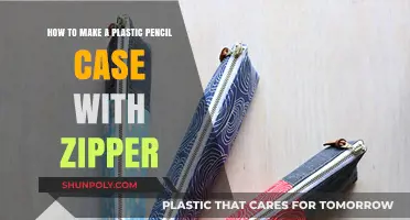 DIY Zippered Plastic Pencil Case: Easy Crafting Guide for Beginners