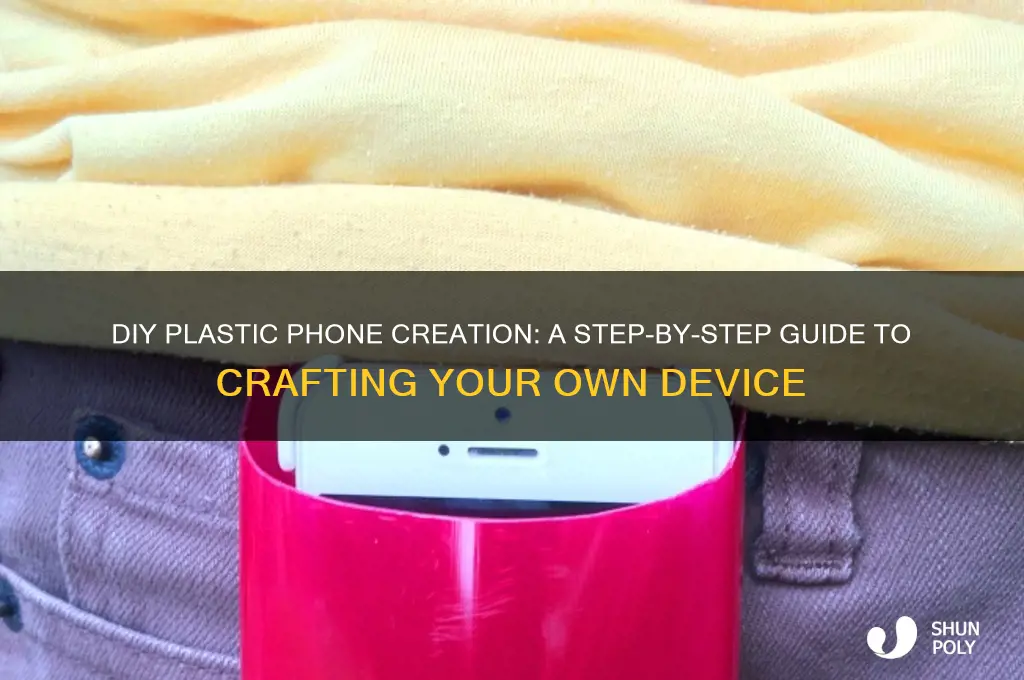 how to make a plastic phone