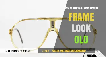 Aging Plastic Picture Frames: Simple Techniques for an Antique Look