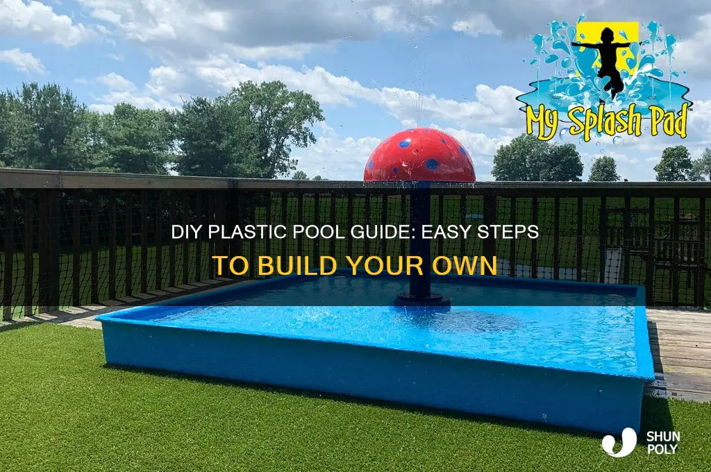 how to make a plastic pool