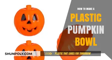 Crafting a Spooky Plastic Pumpkin Bowl: Easy DIY Guide