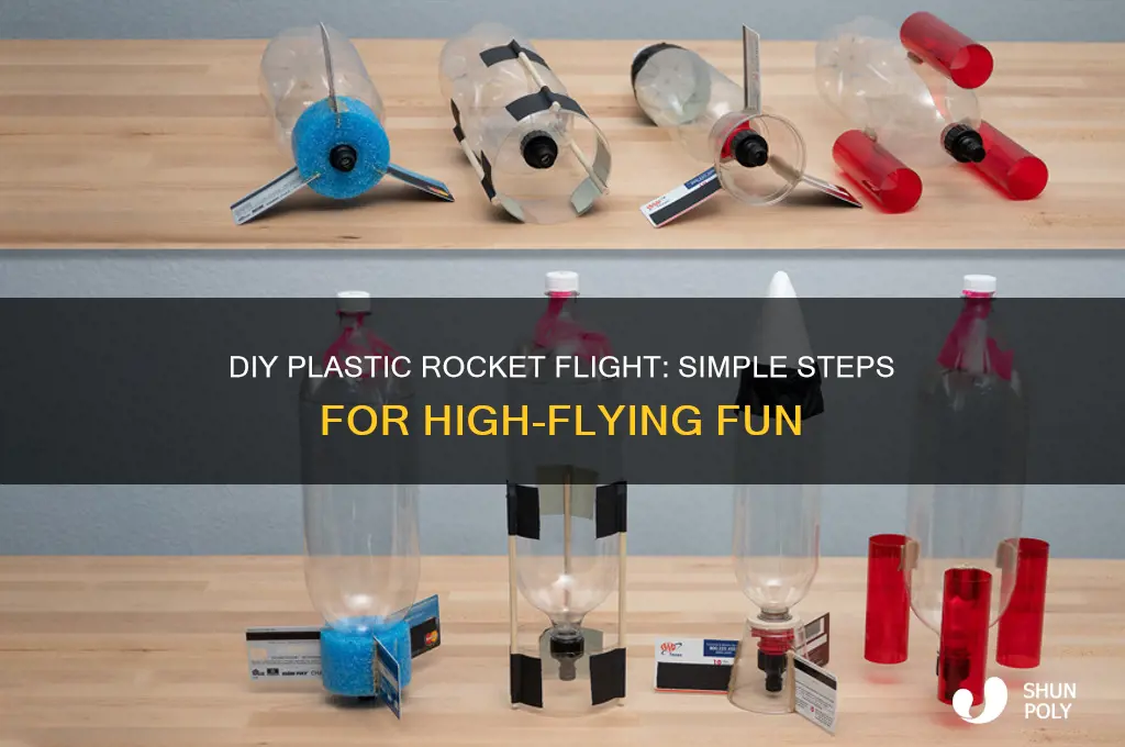 how to make a plastic rocket fly