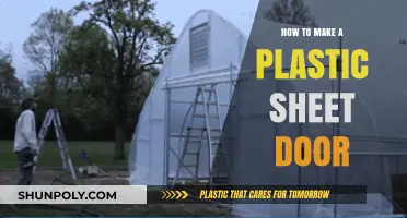 DIY Plastic Sheet Door: Easy Steps for Quick Installation