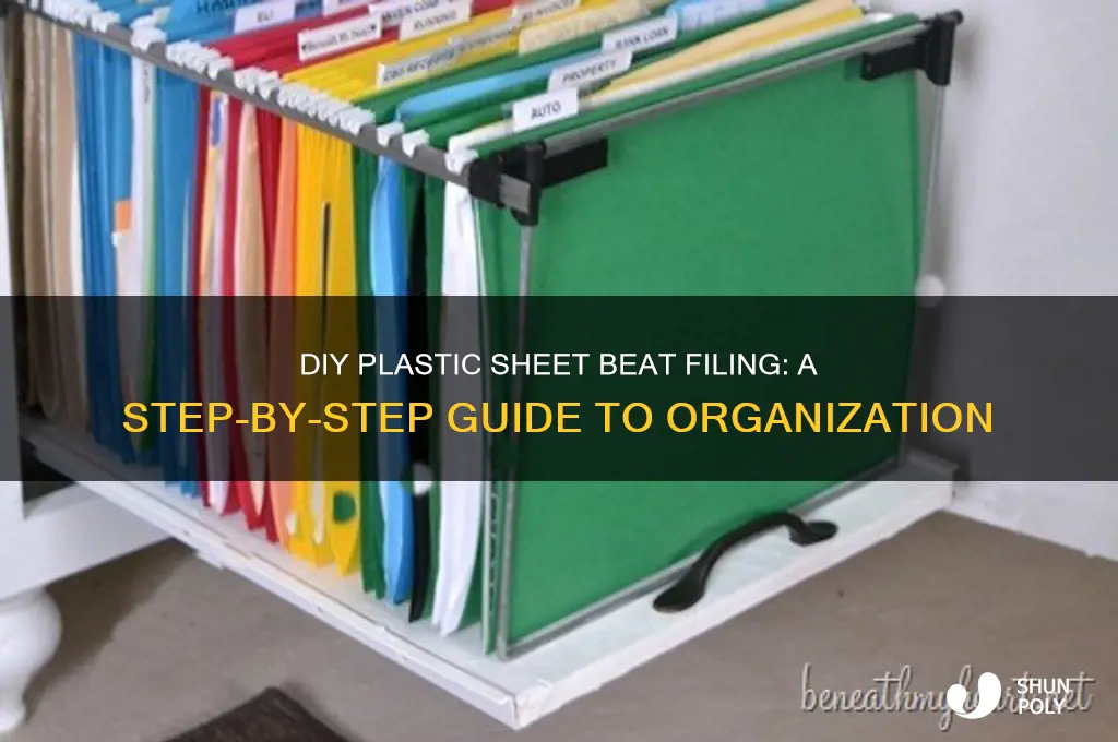 how to make a plastic sheetbeat fi led adi