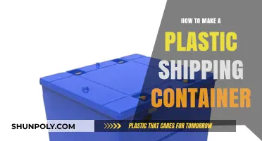 Crafting Plastic Shipping Containers: A Step-by-Step Guide