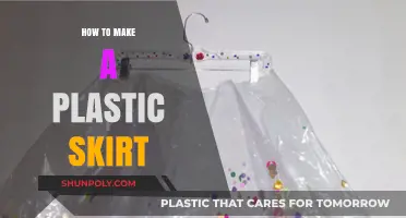Crafting a Chic Plastic Skirt: Easy DIY Guide for Beginners