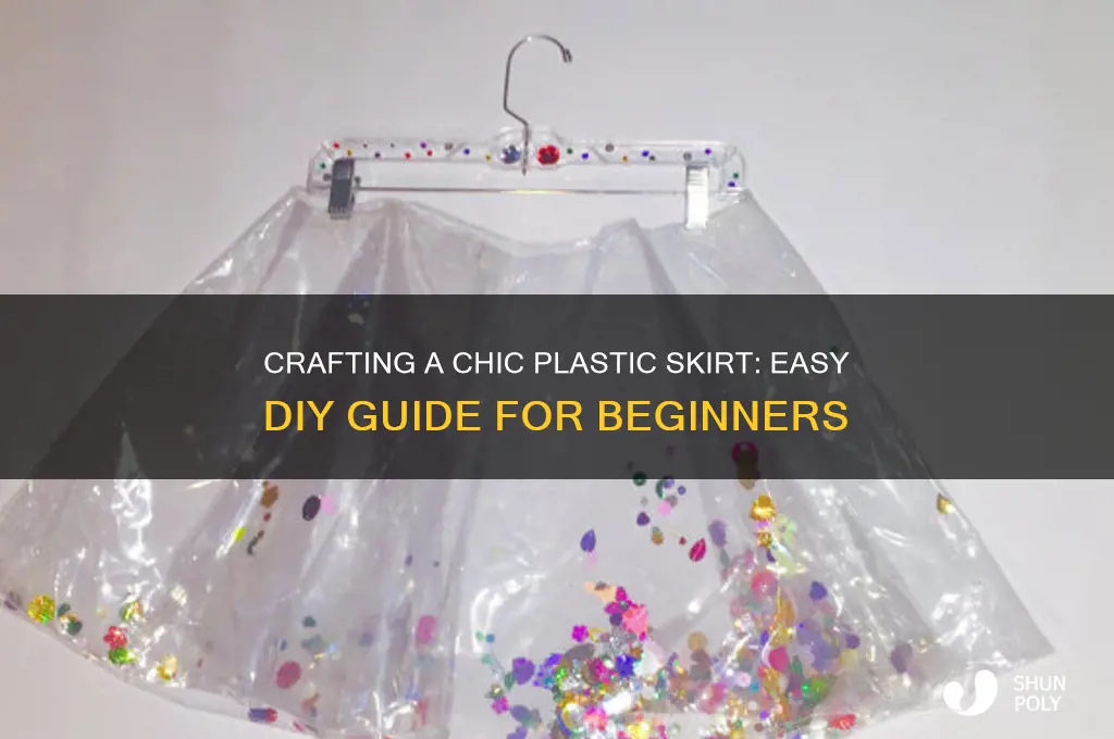 how to make a plastic skirt