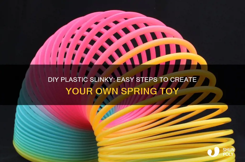 how to make a plastic slinky