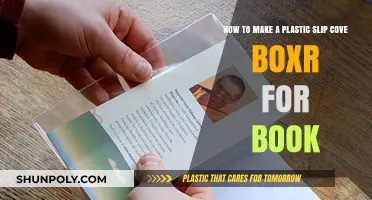 DIY Plastic Slip Cover Box for Book Protection: Easy Steps