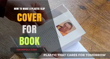 DIY Plastic Slip Cover: Protect Your Books with Easy Steps