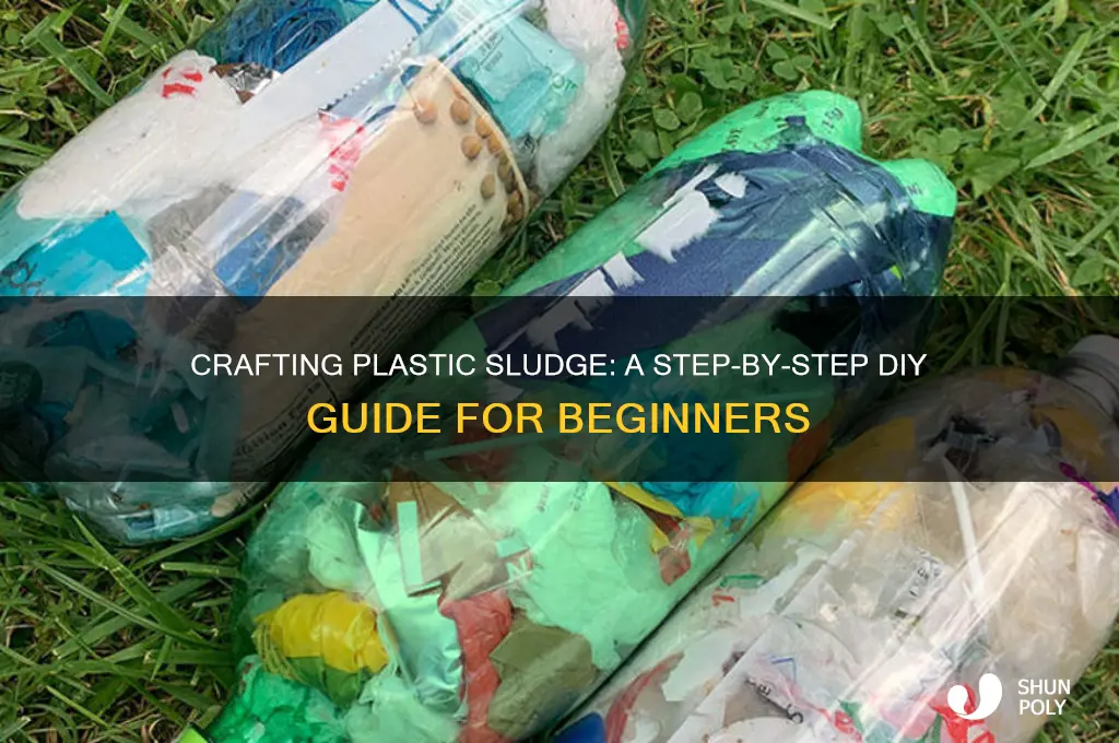 how to make a plastic slude