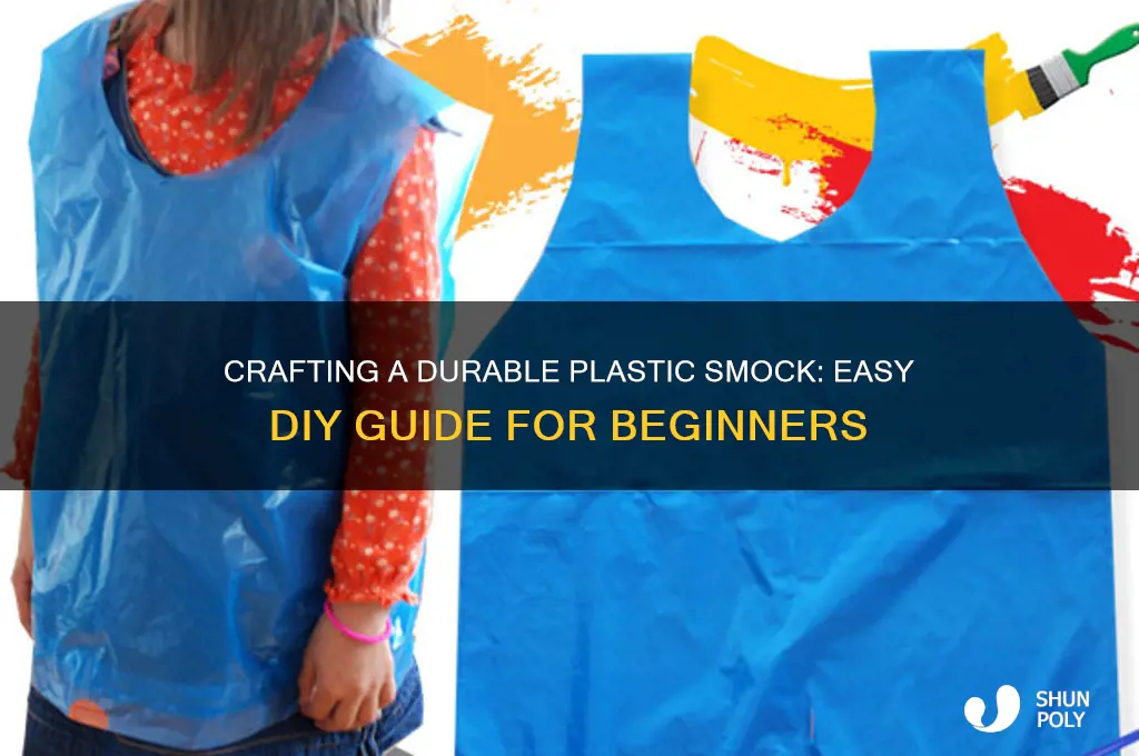 how to make a plastic smock