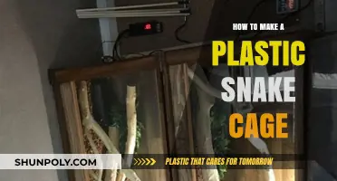 DIY Plastic Snake Cage: Easy Steps for a Safe Reptile Home