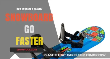 Boost Your Plastic Snowboard Speed: Simple Tips for Faster Rides