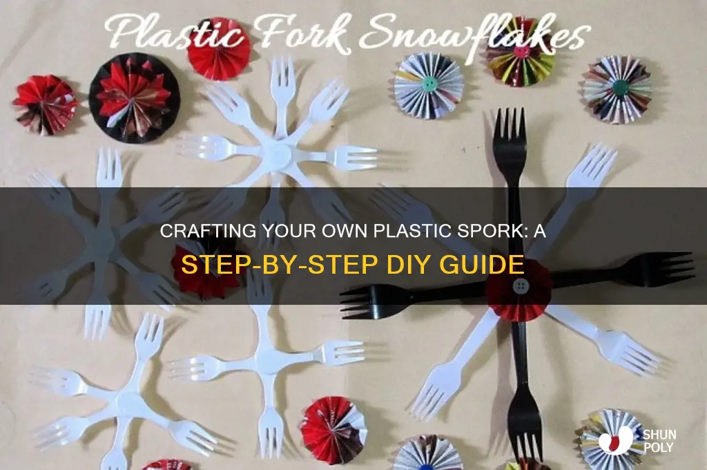 how to make a plastic spork