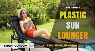 DIY Plastic Sun Lounger: Easy Steps to Build Your Own Relaxation Spot