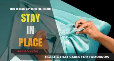 Secure Your Plastic Tablecloth: Simple Tips to Keep It in Place