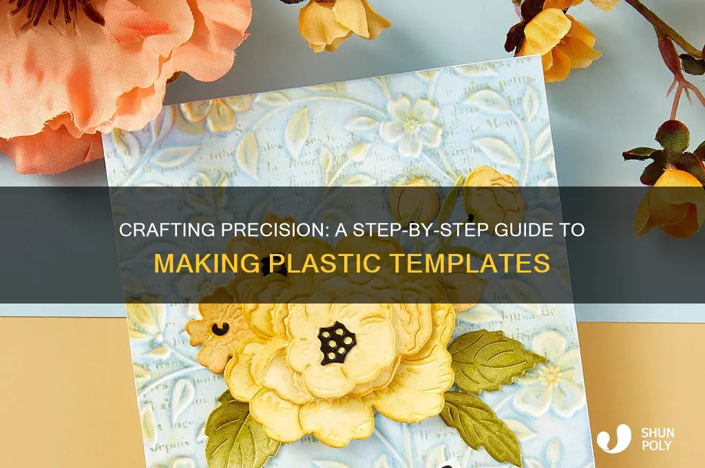 how to make a plastic template