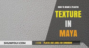 Mastering Maya: Crafting Realistic Plastic Textures in 3D Modeling